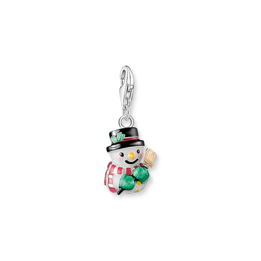 THOMAS SABO - Charm-Anhänger Schneemann Silber