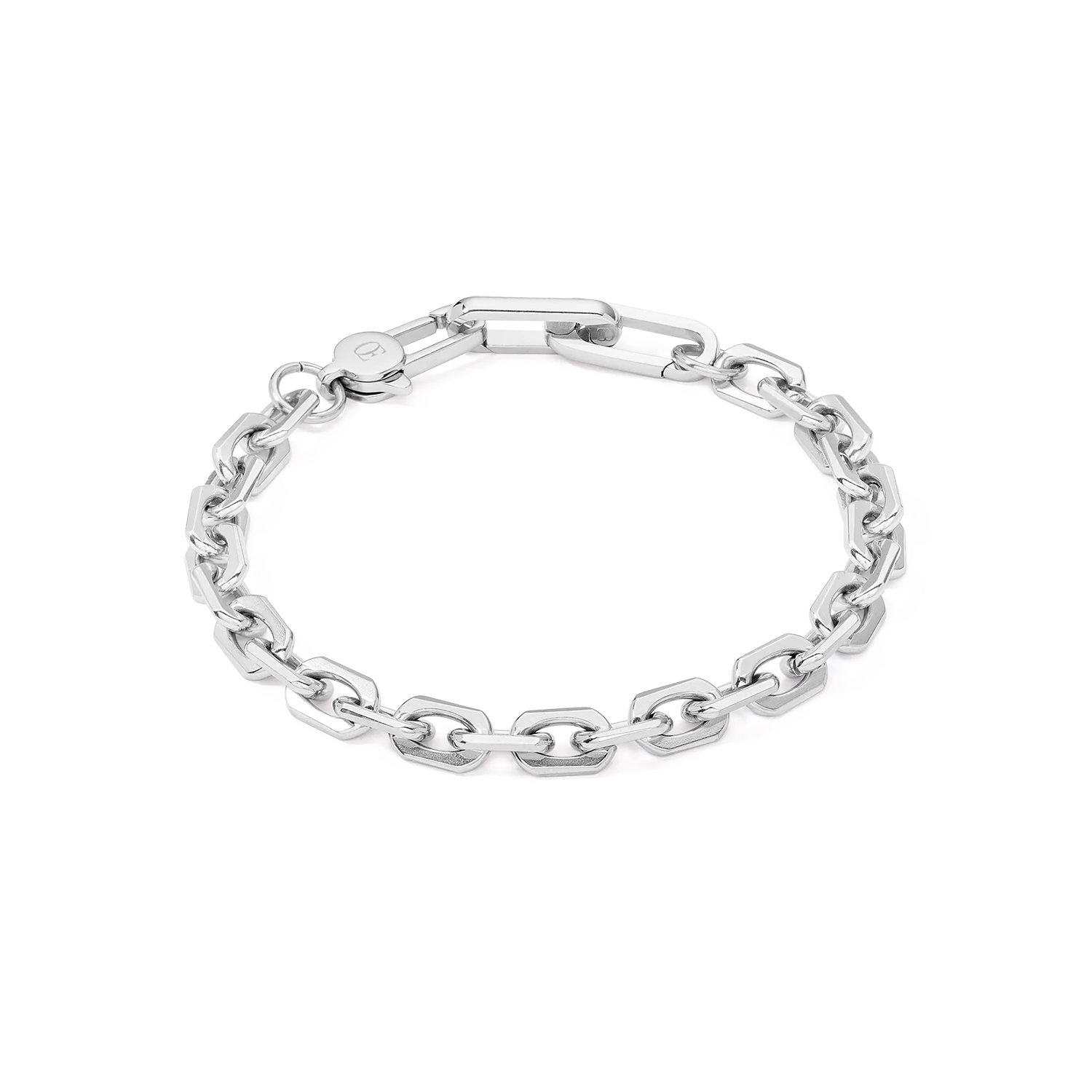 COEUR DE LION - Unisex Armband link chain silber in Edelstahl