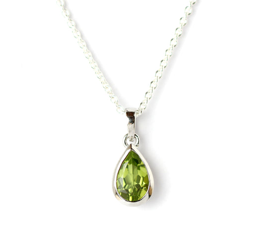 WILHELM MÜLLER - Anhänger in Silber mit Peridot