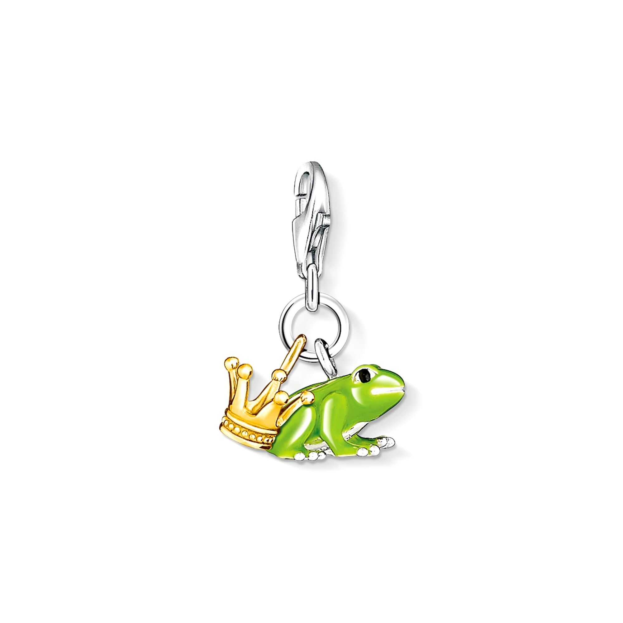 THOMAS SABO - Charm-Anhänger Froschkönig in Silber