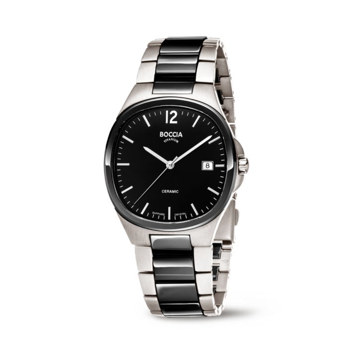 BOCCIA TITANIUM - Herrenuhr Ceramic