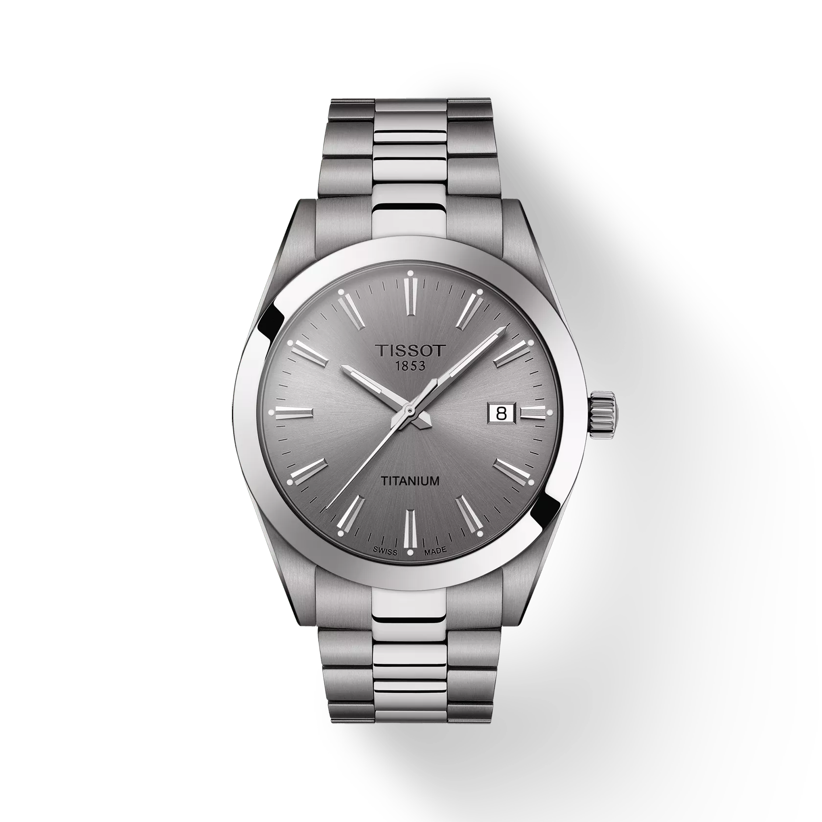 TISSOT - Gentleman Titanium grau