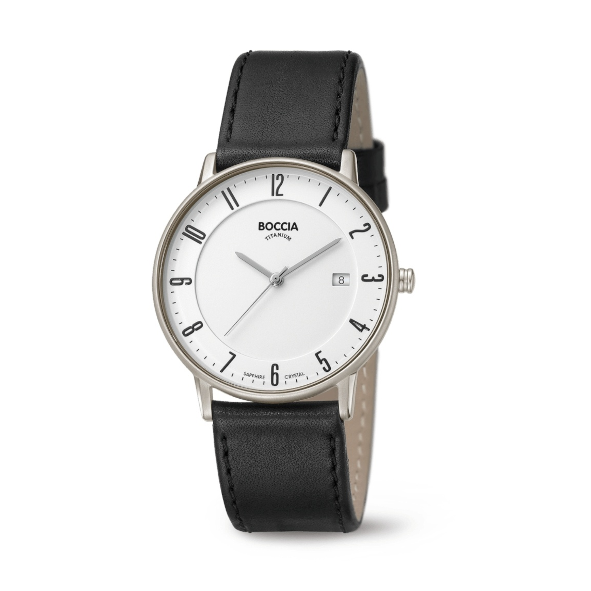 BOCCIA TITANIUM - Herrenuhr Slim