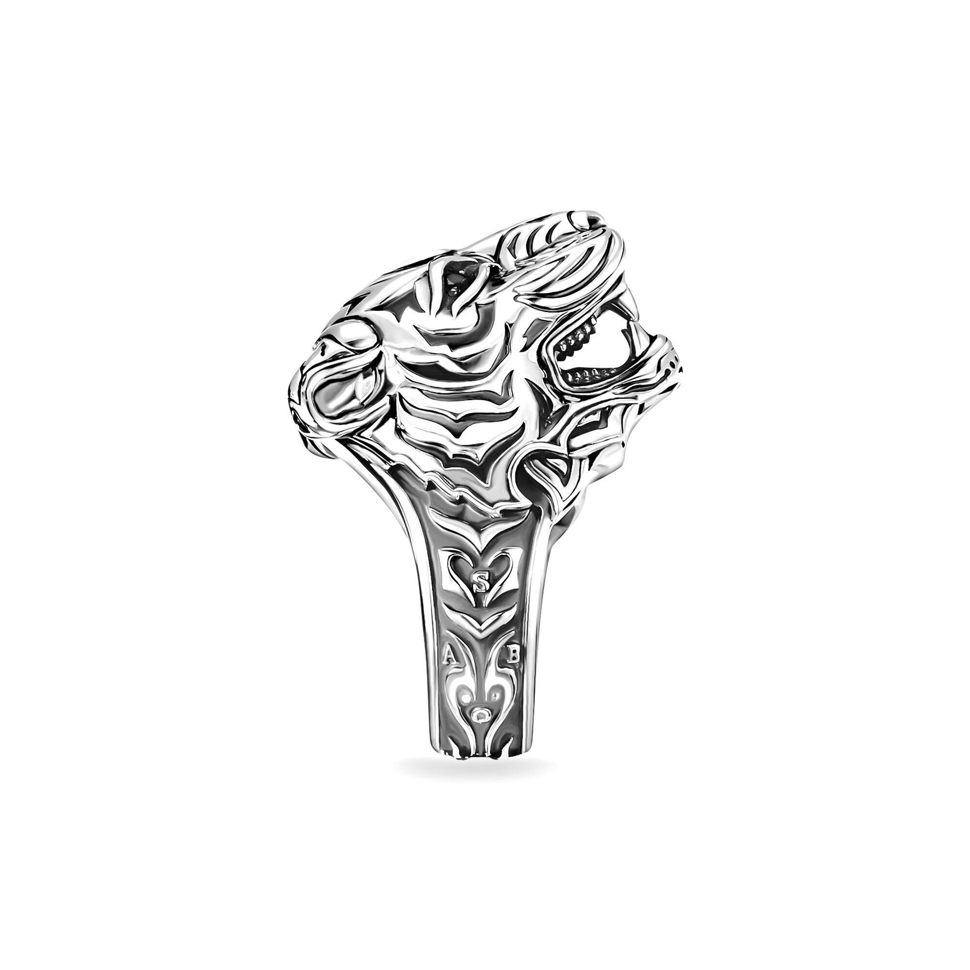 THOMAS SABO - Ring mit Tigermotiv silber