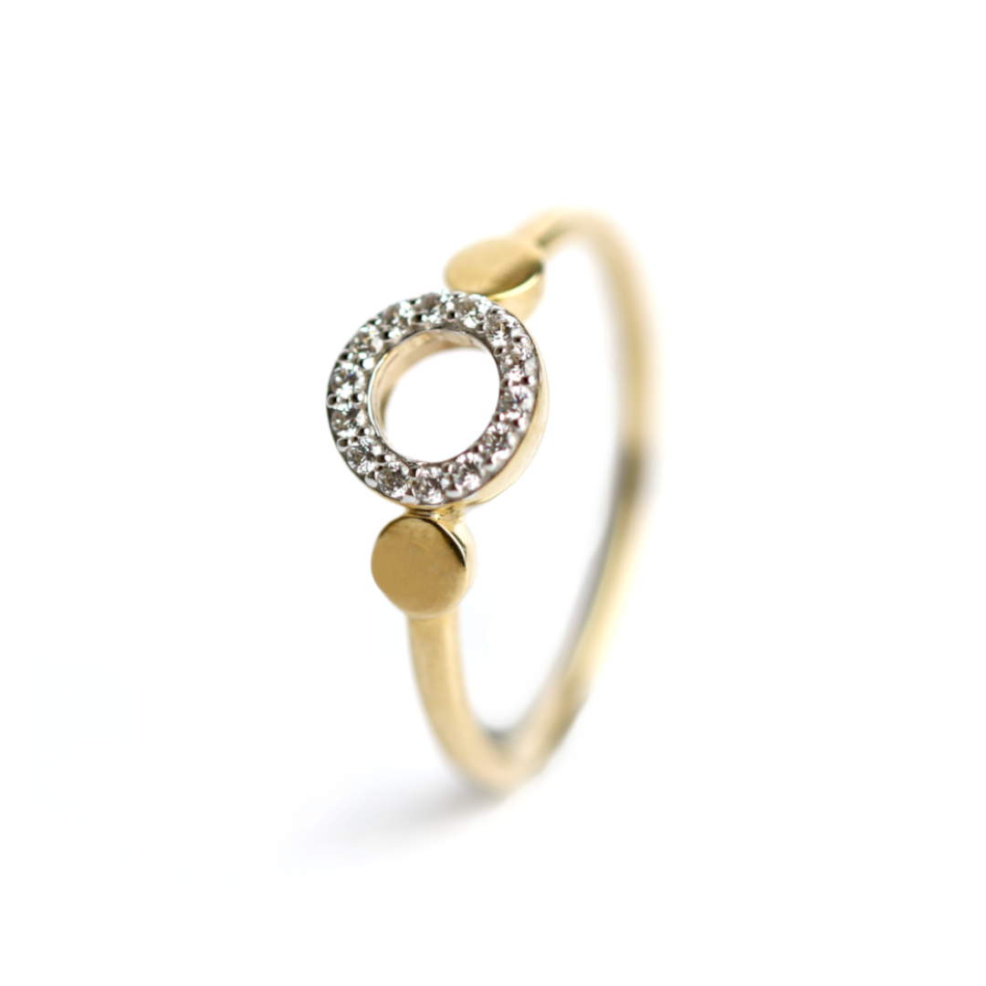 BRUNO MAYER - Ring in Gold mit Zirkonia