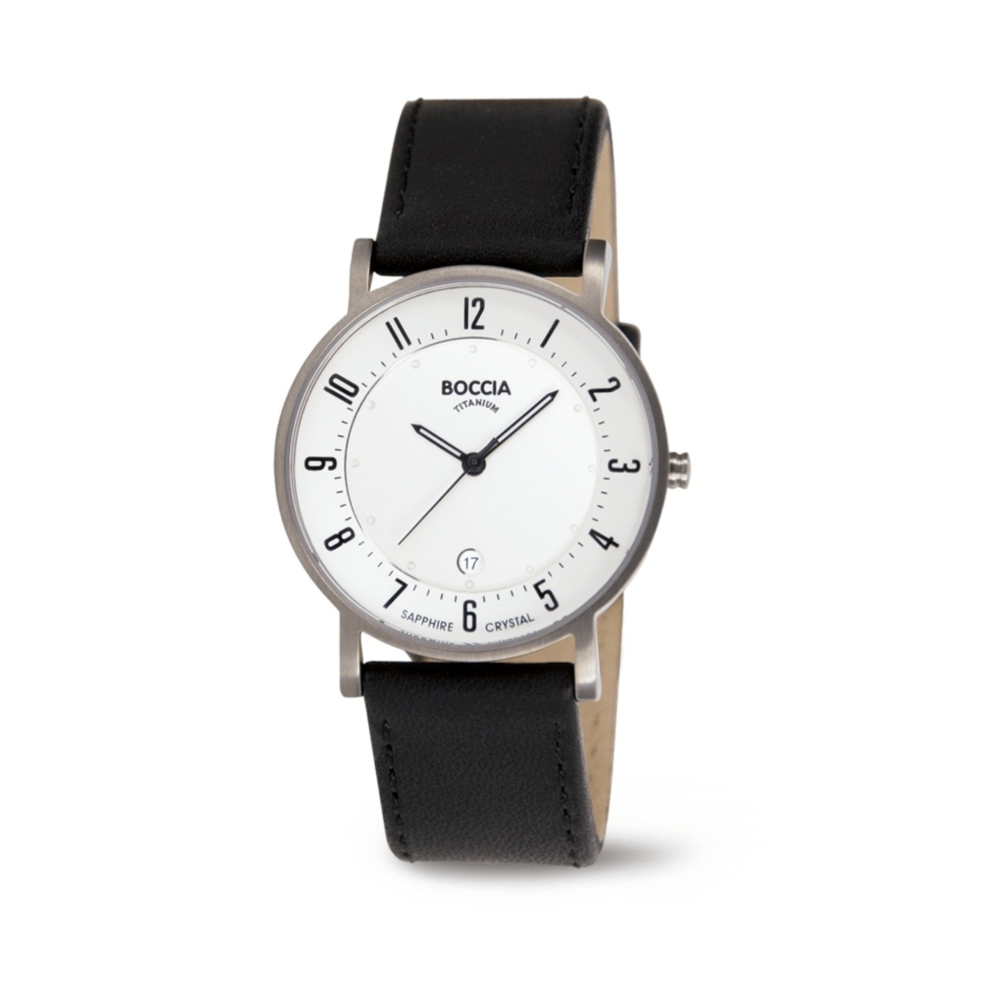 BOCCIA TITANIUM - Herrenuhr Slim