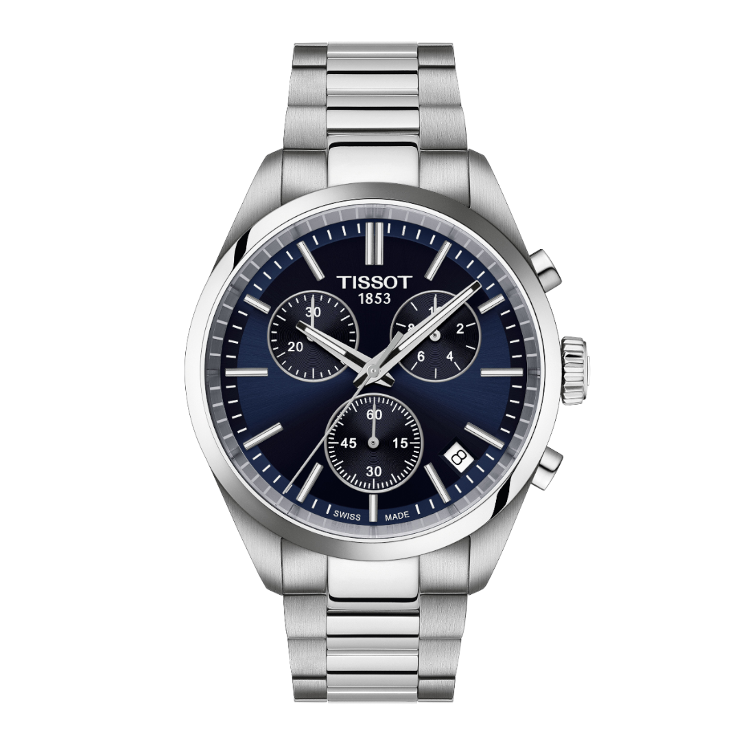 TISSOT- PR100 Chronograph blau