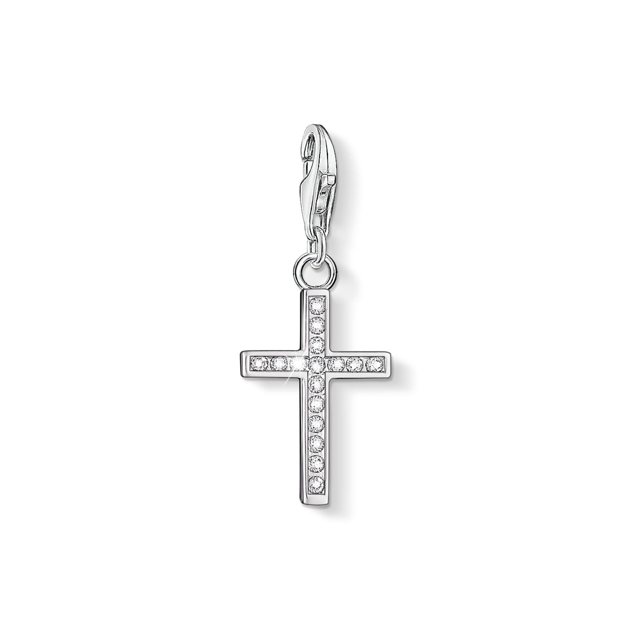 THOMAS SABO - Kreuz Charm-Anhänger in Silber